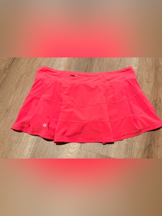 lululemon athletica Pants - lululemon athletica Coral Pink Flared Athletic Skirt